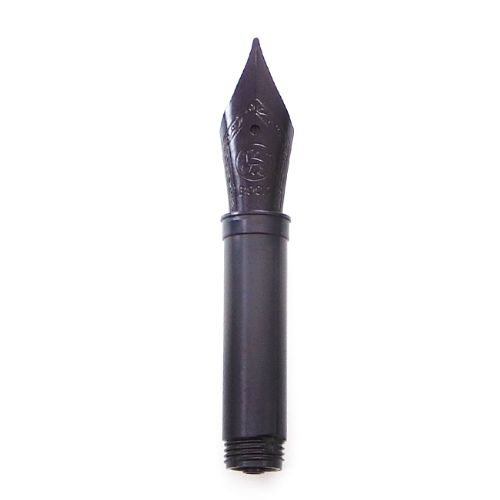 BLACK LACQUER -Bock wide shoulder size 5 fountain pen nibs (type 076)